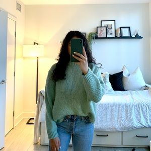 Zara Mint Green Sweater